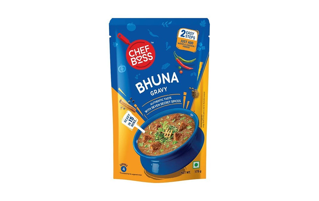 Chef Boss Bhuna Gravy    Pack  175 grams